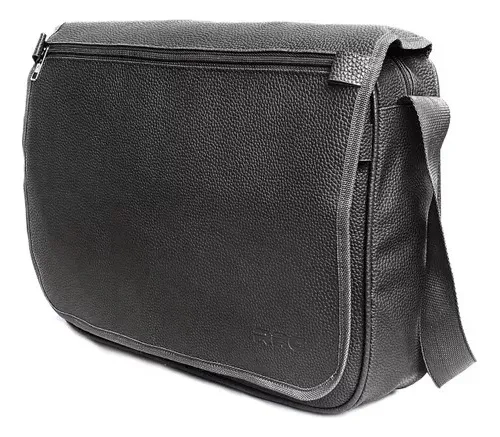 Morral Con Solapa Cuero Pu Rbc Bandolera Amplia Universidad