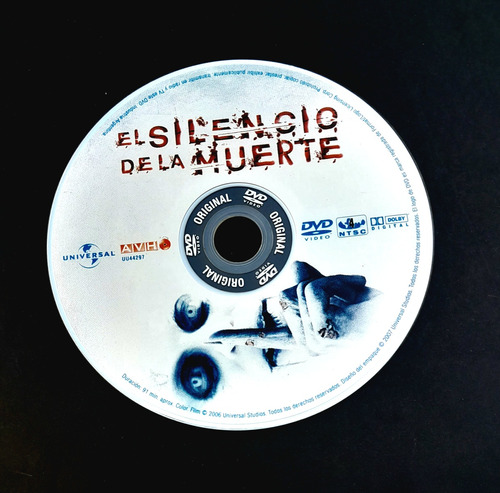 El Silencio De La Muerte - Dvd Orig Solo Disco - Germanes