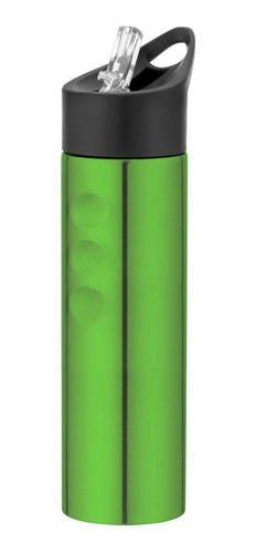 Imagen 1 de 2 de Botella Deportiva 750ml Acero Inoxidable Verde