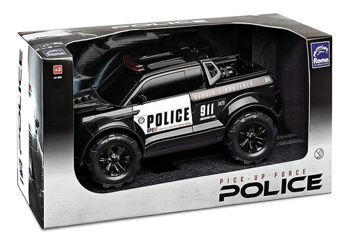 Vehículo Camioneta Pick-up De Policía
