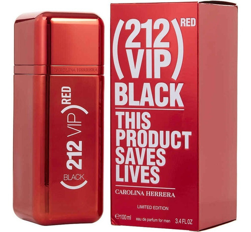 212 Vip Black Red 100 Edp Hombre - Original / Sellados