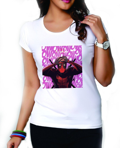 Hermosas Playeras Mujer Deadpool Oferta