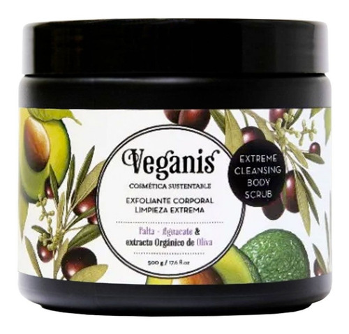 Exfoliante Veganis Corporal Limpieza Extrema 500gr