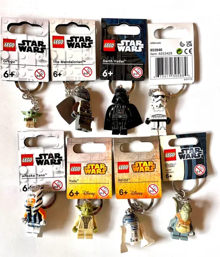 Llavero Lego Star Wars R2 d2 Leia Watto Yoda C 3po Consultar