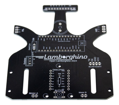 Placa Lamborghino Opern Souce Robotracer