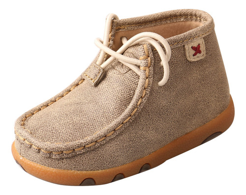 Twisted X Chukka-driving-moc Infantil, Bronceado