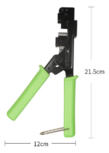 Crimpeadora Crimping Jack Keystone 90 Grados Rj45 Tipo 110