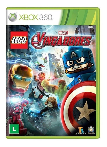 Lego Marvel Vingadores Xbox 360 Mídia Física Em Português