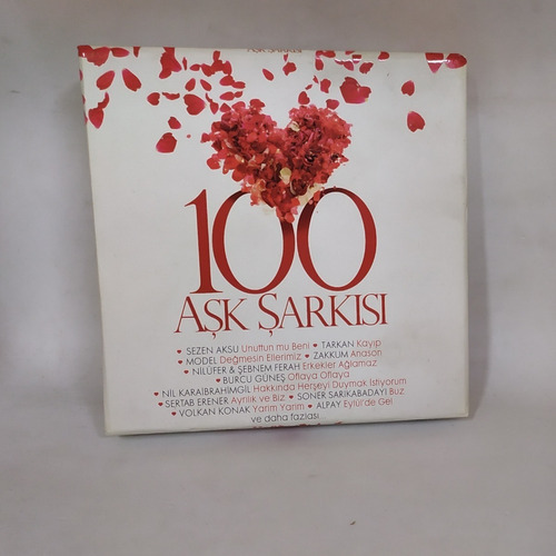 Cd 100 Ask Sarkisi 8 Discos Box Set Original  