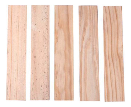 Tiras De Madera 3 Piezas