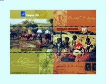 Comprar Expo Filatélica - Argentina 2001 - Block Mint - Gj Hb 136