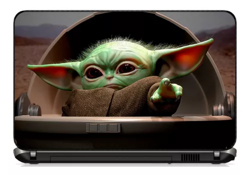 Adesivo Para Notebook Star Wars Baby Yoda