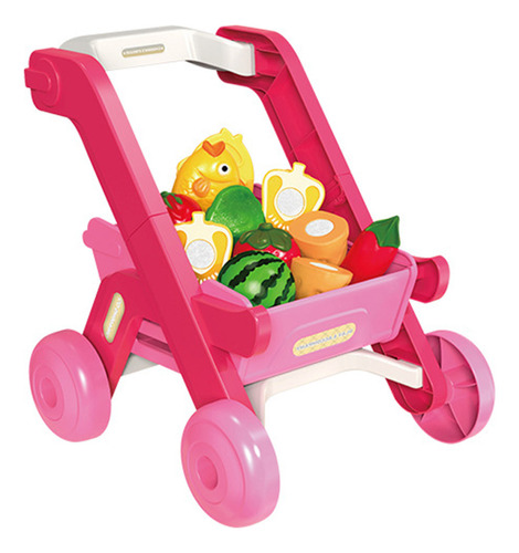 Toddlers Kitchen Play House Game, Carrito De Compras Para Ni