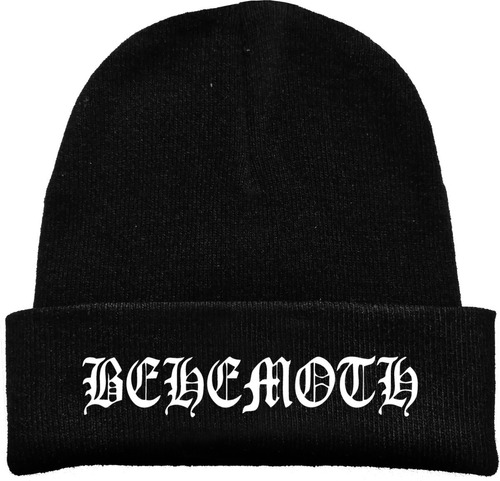 Gorro Lana Behemoth Rock Metal Black Tv Estampado Urbanoz