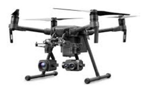 Drone DJI Matrice M200 com dual câmera preto 2 baterias