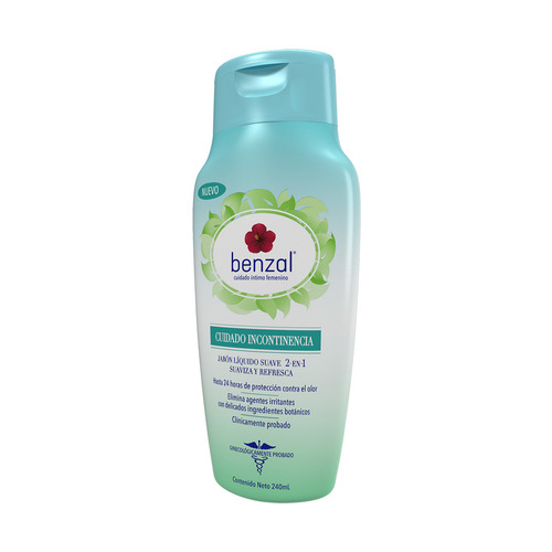 Benzal Wash Shampoo Íntimo 2 En 1 Cuidado Incontinencia