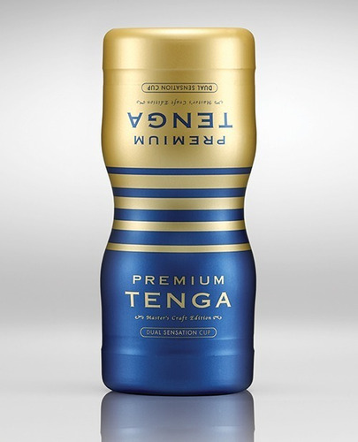 Tenga Premium Dual Sensation- Masturbador Simula Trio Sexual