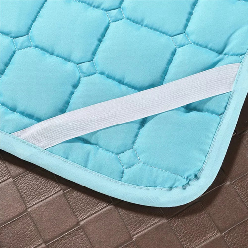 Cojín Colchón Cama Masaje Spa Azul