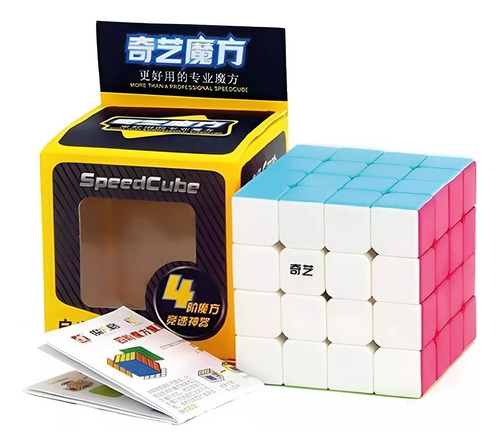 Cubo Rubik Qiyi Qiyuan S Magnéstickerless Speed 4x4 Original