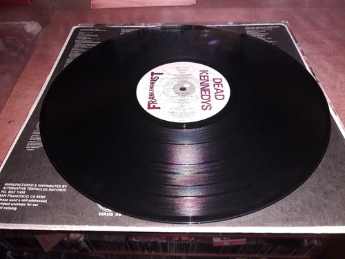 Dead Kennedys Frankenchrist Lp Original 1985 C/poster