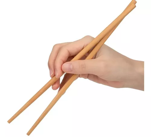 Pack Palitos Chinos Madera 20 Pares Sushi Arroz Chop Stick