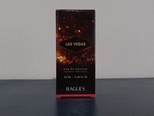 Las Vegas Edp Versión Homenaje Mini Bagues, 20 Ml.