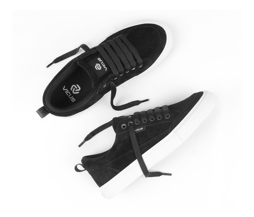 Imagen 3 de 6 de Zapatilla Vicus Rhino Gamuza Negro
