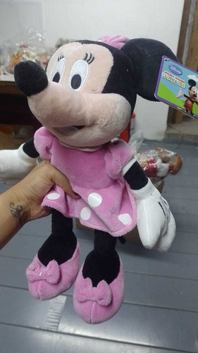 Peluche Minnie Mouse 35 Cm Wabro Rosa