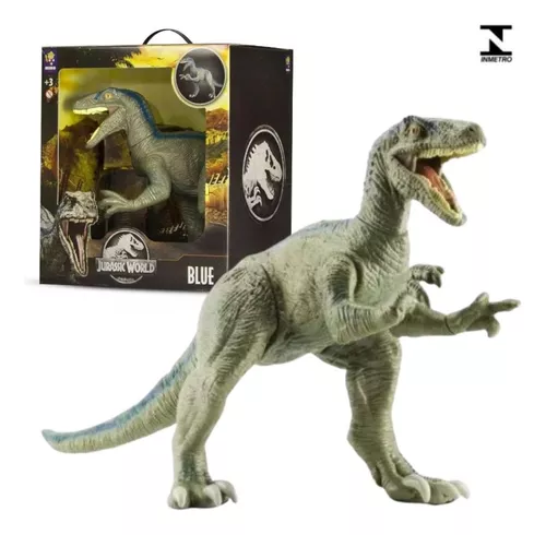 Dinossauro Gigante Articulado - Jurassic World - Blue - 60 cm - Mimo -  superlegalbrinquedos