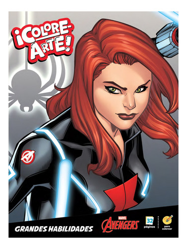 Disney ¡colore-arte! Libro Para Colorear Marvel Avengers 32 Páginas, De Great Moments Publishing. Serie ¡colore-arte! Editorial Grupo Bestway, Tapa Blanda, Edición Primera En Español, 2023