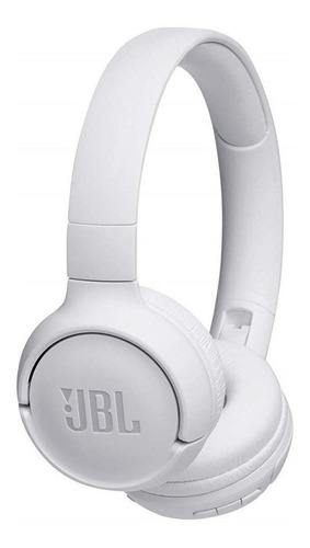 Imagem 1 de 6 de Fone de ouvido on-ear sem fio JBL Tune 500BT branco