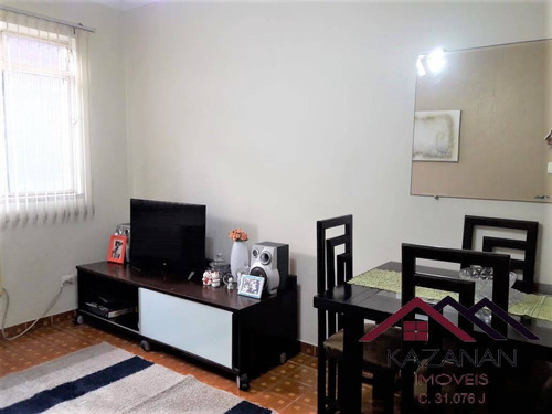 Imagem 1 de 15 de Apartamento 2 Dormitórios - 1 Vaga De Garagem - Santos - 5265