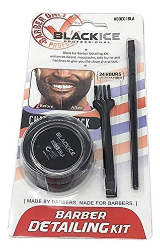 Negro- Kit De Detalles De Barbero De Hielo Para Mejorar L
