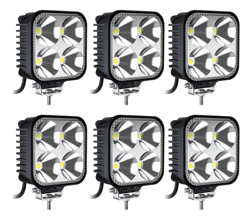 Barra De Luz Led De Antom 6pcs Luces De Carretera Fuera De 3