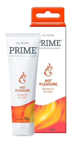 Gel Lubricante Intimo Prime Hot Pleasure X 50 Grs. 