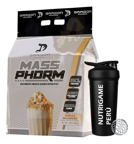  Mass Phorm 12 Lb Proteina Ganadora De Masa - Tienda Fisica 