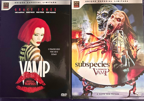 Dvd Vamp A Noite Dos Vampiros + Subspecies A Geração Vamp (Usado)