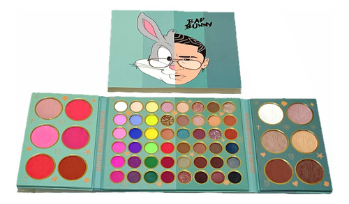 Paquete De Maquillaje Bad Bunny Modelo #1 Mujer Bella