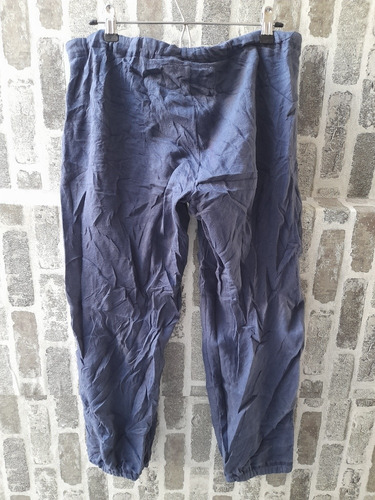 Pants Capri Azulmarino Abercrombie Talla M De Mujer-d7 (Usado)