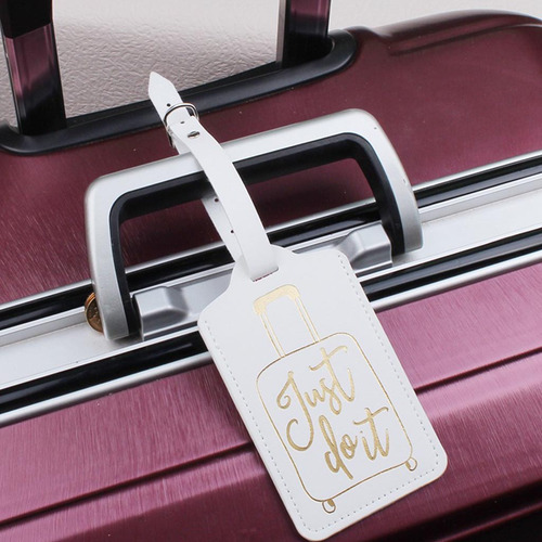(gn)leather Luggage For Case Tags Privacy For Protection Tra