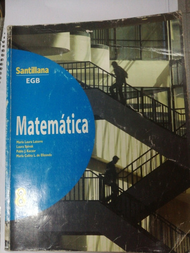 Libro Matemática 8 Santillana Latorre Spivack