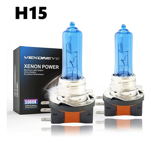 Bombillas Vexoneye, Halógenas H15, Para Faros Delanteros