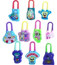 Comprar Colección Completa Candados Bob Esponja Vuala 2024 10 Pzs