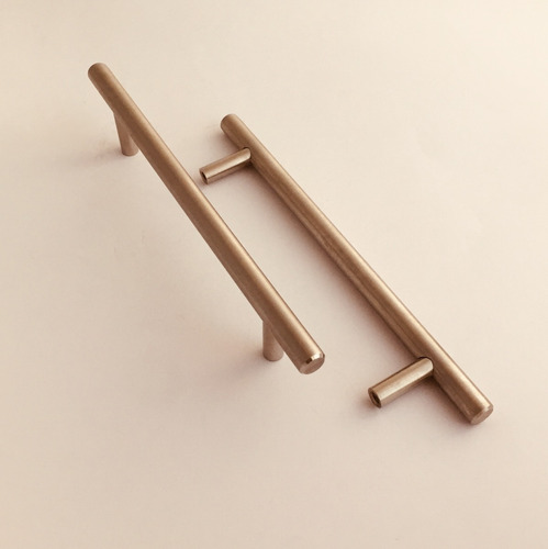Tirador Barral 128 Mm Acero Inoxidable Sólido