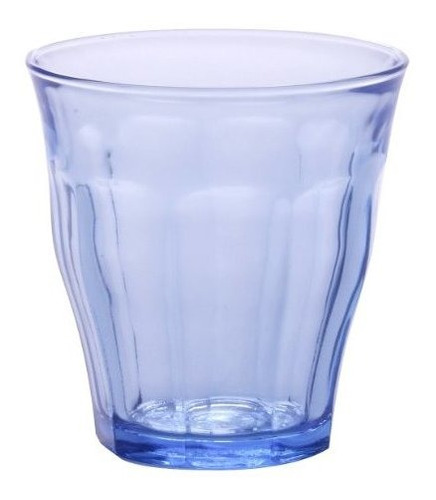 Duralex - Vaso Azul Marino Picardie 22 Cl (7 3-4 Oz) Juego D