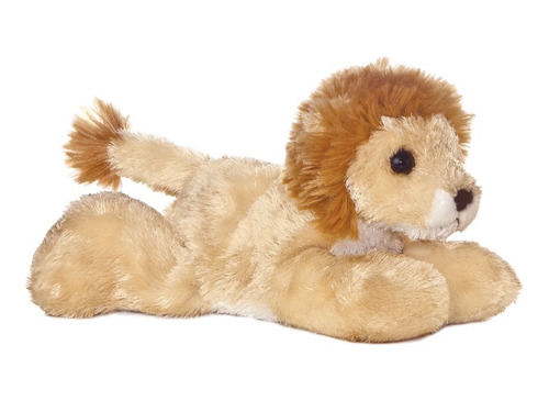 Peluche Aurora Miniflopsie Lionel Leon Pequeño Regalo Tierno