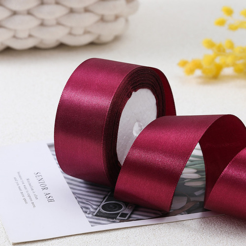 Z 5 Rollos Satinado Decoracion Colores Cintes 4cm 112.5