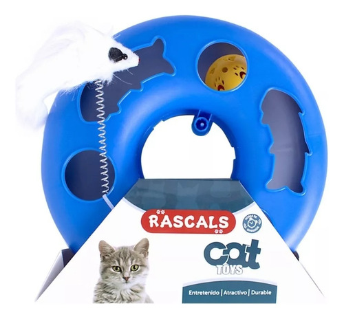 Juguete  Interactivo Para Gatos Rascals Con Ratón Maxscotas