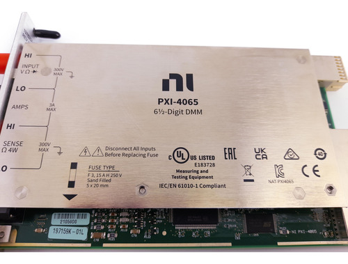 Multimêtro Digital Pxi-4065 6-1/2 Dígitos Dmm 300v Dc/ac