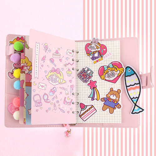 Agenda De Bolsillo Para Niñas, Cuaderno De Bocetos, Con Líne